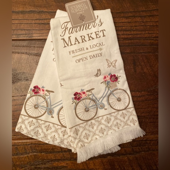 Bicycle Decor Bundle, Bicycle Wood Sign Enjoy The Ride Wall & Hello Spring Decor - Picture 3 of 16